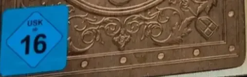 The Order: 1886, the USK square on its front
