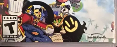 A Hat in Time, the ESRB box on its front