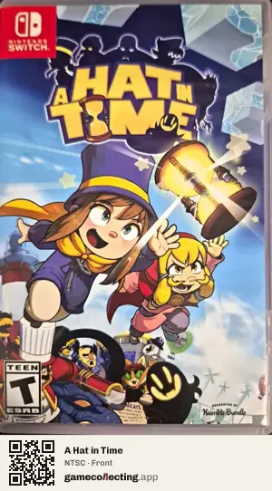 A Hat in Time Nintendo Switch, NTSC box front
