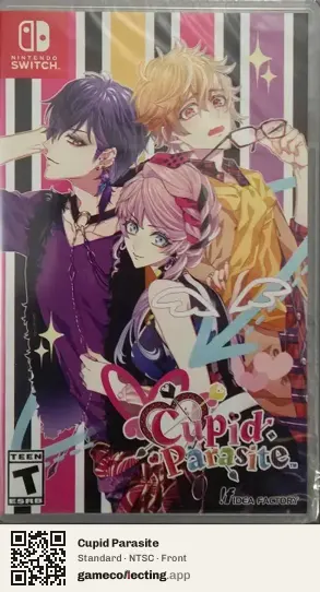 Cupid Parasite Nintendo Switch, NTSC box front