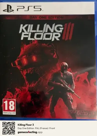 Killing Floor 3 PlayStation 5, France box front