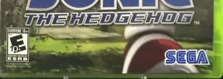 Sonic the Hedgehog, the ESRB box on its front