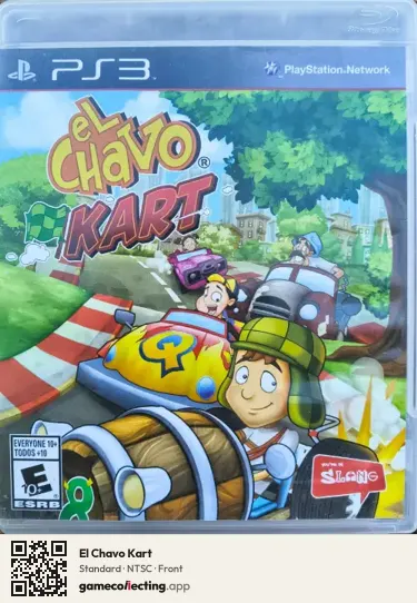 El Chavo Kart PlayStation 3, NTSC box front
