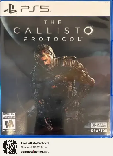 The Callisto Protocol PlayStation 5, NTSC box front