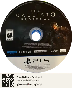 The Callisto Protocol PlayStation 5, NTSC disc
