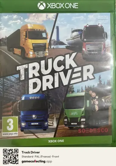 Truck Driver Xbox One, France box front