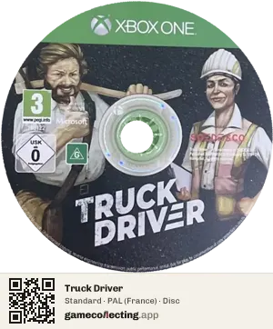 Truck Driver Xbox One, PAL disc
