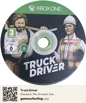 Truck Driver Xbox One, PAL disc