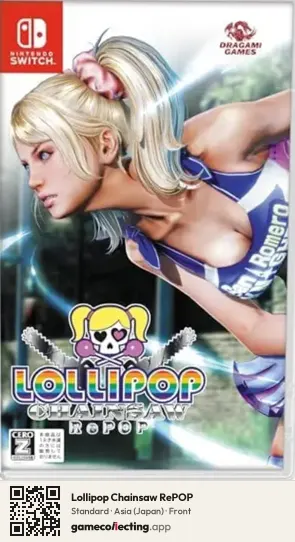 Lollipop Chainsaw RePOP Nintendo Switch, Japan box front