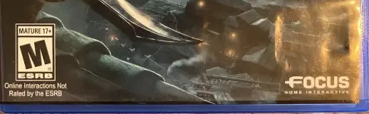 Styx: Shards of Darkness, the ESRB box on its front