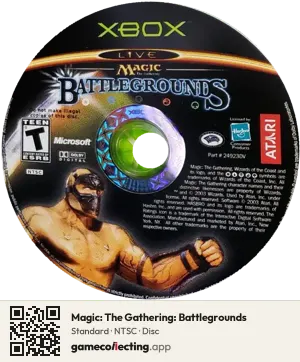 Magic: The Gathering: Battlegrounds Xbox, NTSC disc