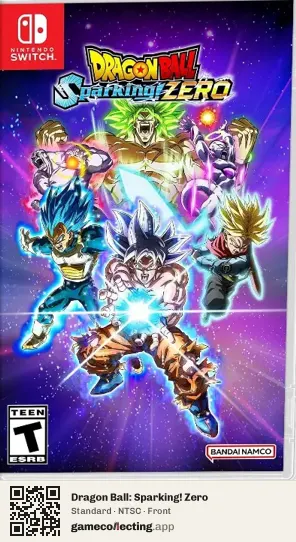 Dragon Ball: Sparking! Zero Nintendo Switch, NTSC box front