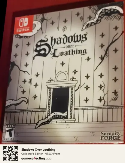 Shadows Over Loathing Nintendo Switch, NTSC box front
