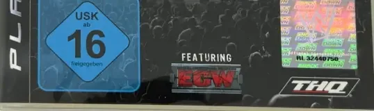 WWE SmackDown vs. Raw 2010, the USK square on its front