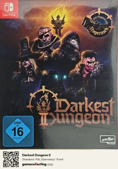 Darkest Dungeon II Nintendo Switch, Germany box front
