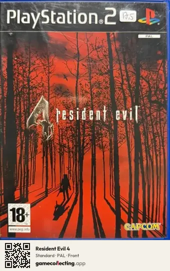 Resident Evil 4 PlayStation 2, PAL box front