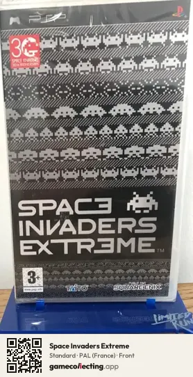 Space Invaders Extreme PlayStation Portable, France box front