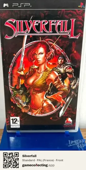 Silverfall PlayStation Portable, France box front