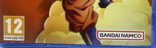 Dragon Ball Z: Kakarot, the PEGI square on its front