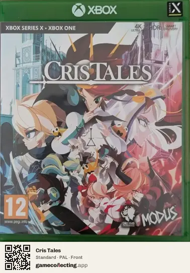 Cris Tales Xbox Series X, PAL box front