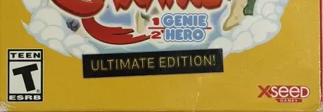Shantae: Half-Genie Hero, the ESRB box on its front