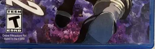 Gravity Rush 2, the ESRB box on its front