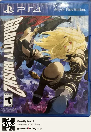 Gravity Rush 2 PlayStation 4, NTSC box front