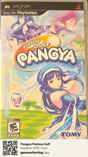 Pangya: Fantasy Golf PlayStation Portable, NTSC box front