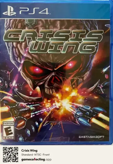 Crisis Wing PlayStation 4, NTSC box front