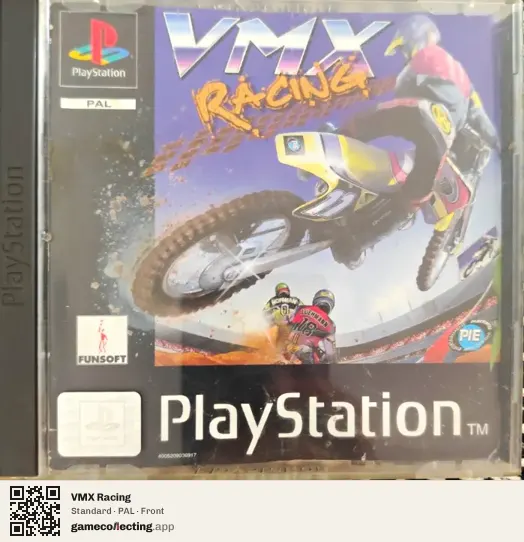 VMX Racing PlayStation, PAL box front