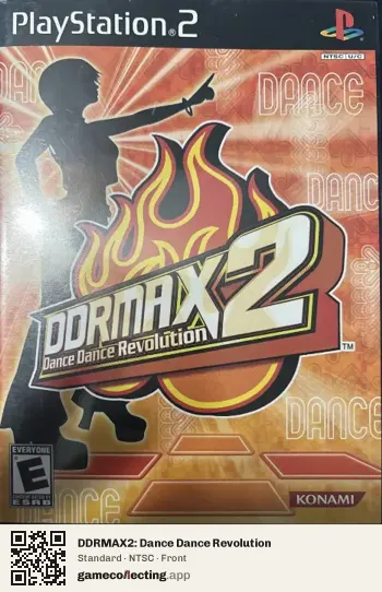 DDRMAX2: Dance Dance Revolution PlayStation 2, NTSC box front