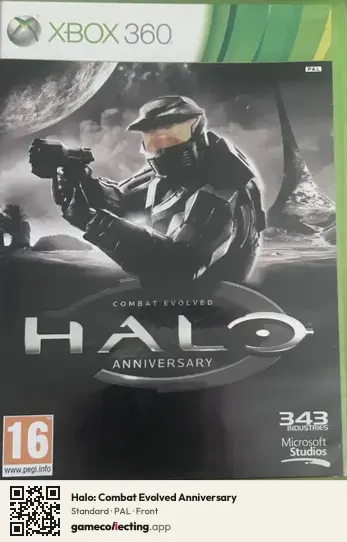 Halo: Combat Evolved Anniversary Xbox 360, PAL box front