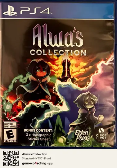 Alwa's Collection PlayStation 4, NTSC box front