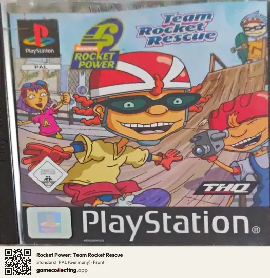 Rocket Power: Team Rocket Rescue PlayStation, Germany box front