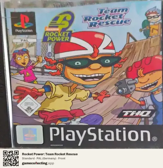 Rocket Power: Team Rocket Rescue PlayStation, Germany box front