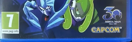 Mega Man 11, the PEGI square on its front