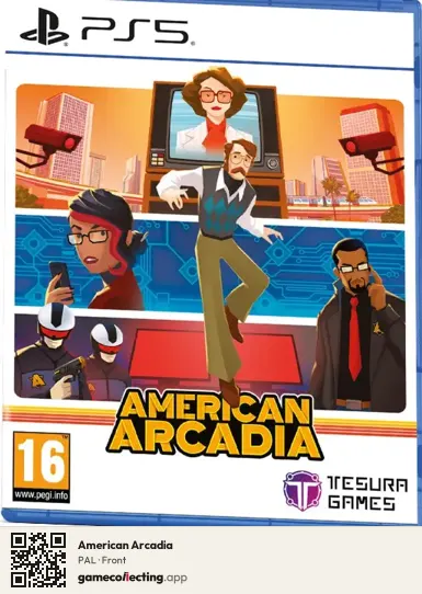 American Arcadia PlayStation 5, PAL box front