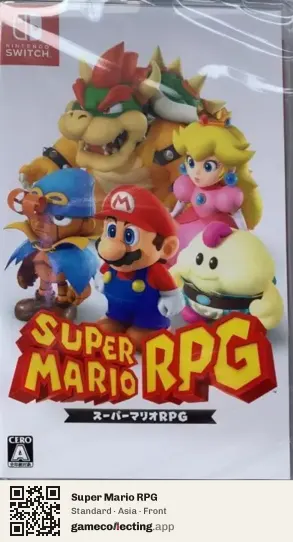 Super Mario RPG Nintendo Switch, Asia box front