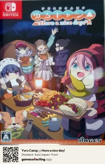 Yuru Camp△: Have a nice day! Nintendo Switch, Asia box front