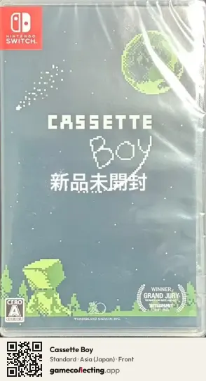 Cassette Boy Nintendo Switch, Japan box front