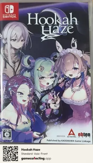 Hookah Haze Nintendo Switch, Asia box front
