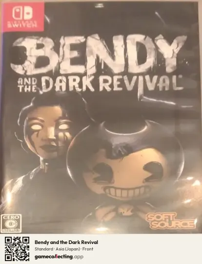 Bendy and the Dark Revival Nintendo Switch, Asia box front