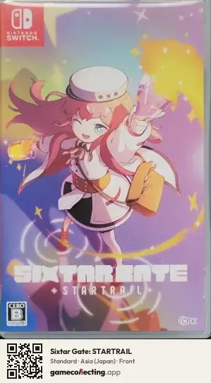 Sixtar Gate: STARTRAIL Nintendo Switch, Asia box front