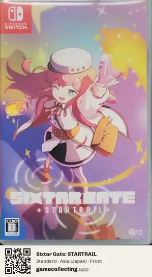 Sixtar Gate: STARTRAIL Nintendo Switch, Asia box front