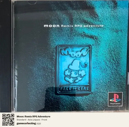 Moon: Remix RPG Adventure PlayStation, Japan box front
