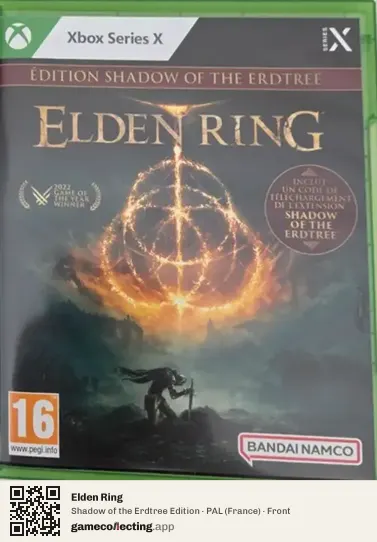 Elden Ring Xbox Series X, France box front