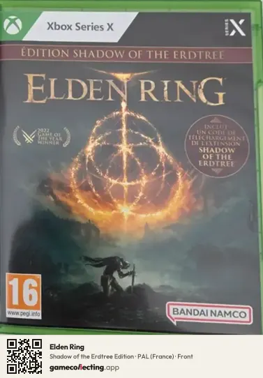 Elden Ring Xbox Series X, France box front