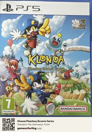 Klonoa Phantasy Reverie Series PlayStation 5, Germany box front