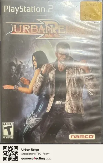 Urban Reign PlayStation 2, NTSC box front