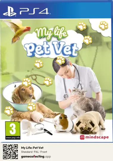 My Life: Pet Vet PlayStation 4, PAL box front